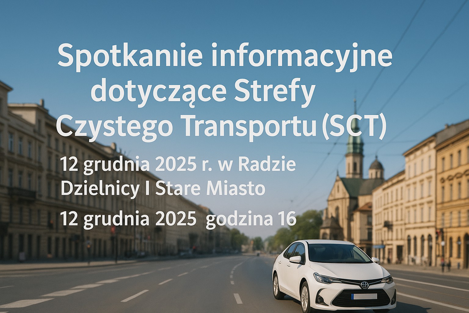 Baner - Strefa Czystego Transportu