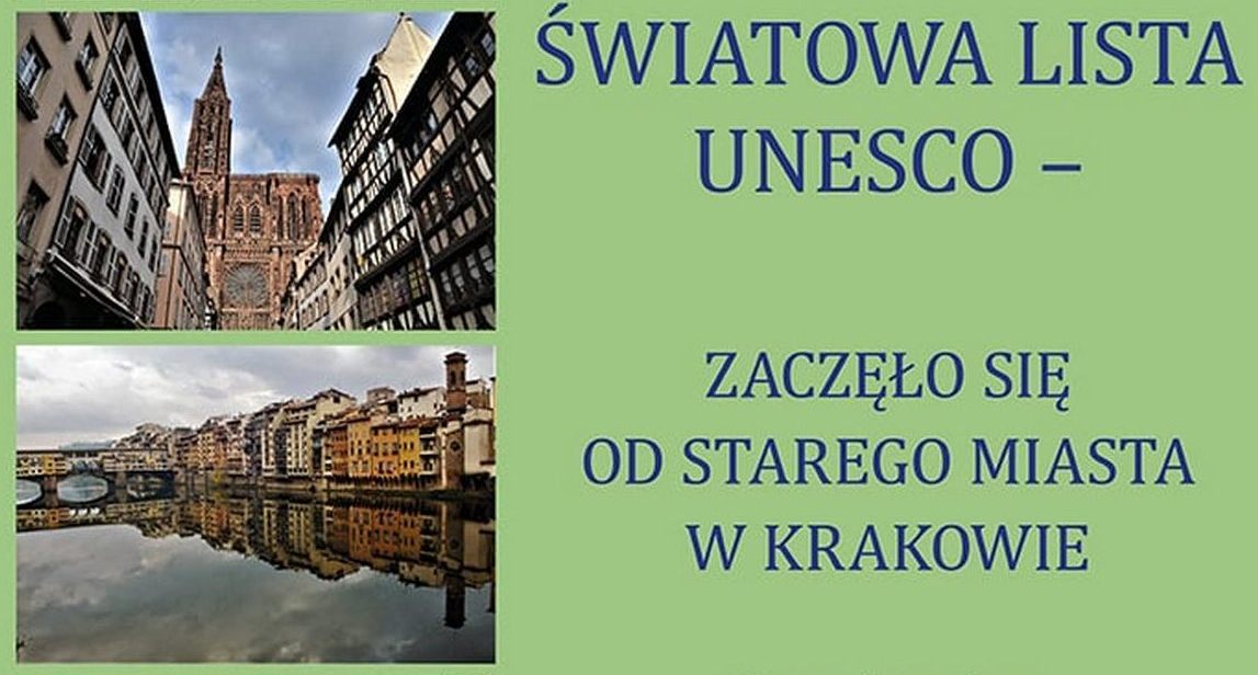 Wernisaż wystawy Jacka Balcewicza &quot;Światowa Lista UNESCO - zaczęło się od Starego Miasta w Krakowie&quot;