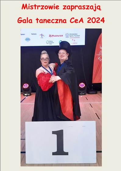 Gala Mistrzów Polski w tańcu osób niepełnosprawnych-28 czerwca, AWF