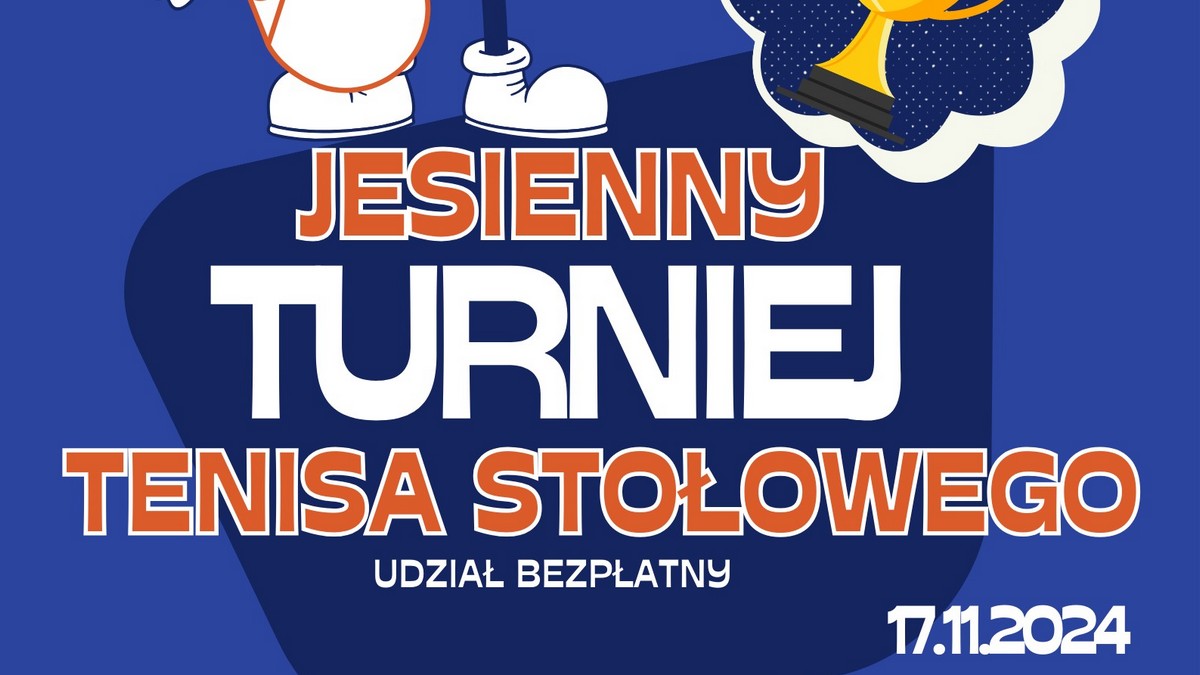 Jesienny turniej tenisa stołowego