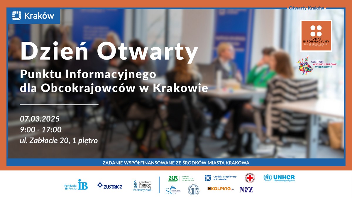 Dzień Otwarty Punktu Informacyjnego dla Obcokrajowców w Krakowie