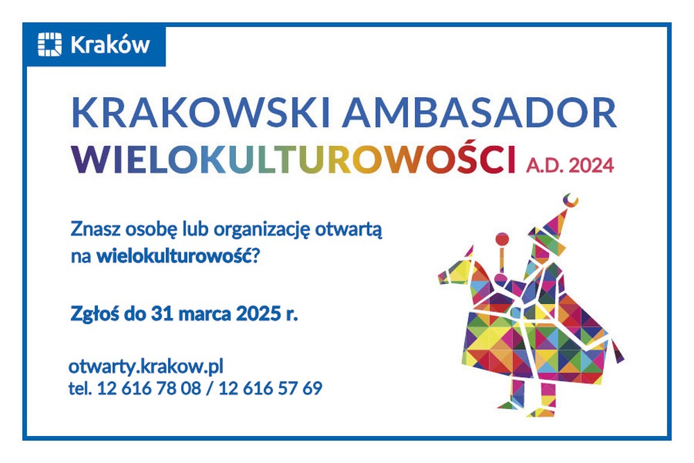 Krakowski Ambasador Wielokulturowości A.D. 2024