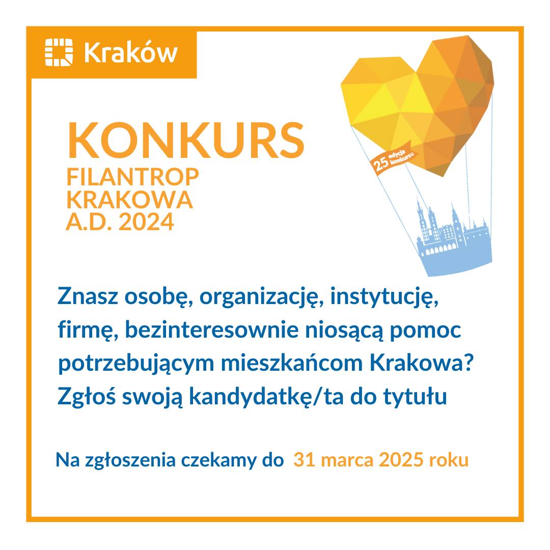 Konkurs Filantrop Krakowa