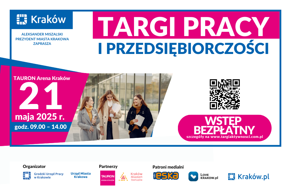 Plakat: Majówka z pracą