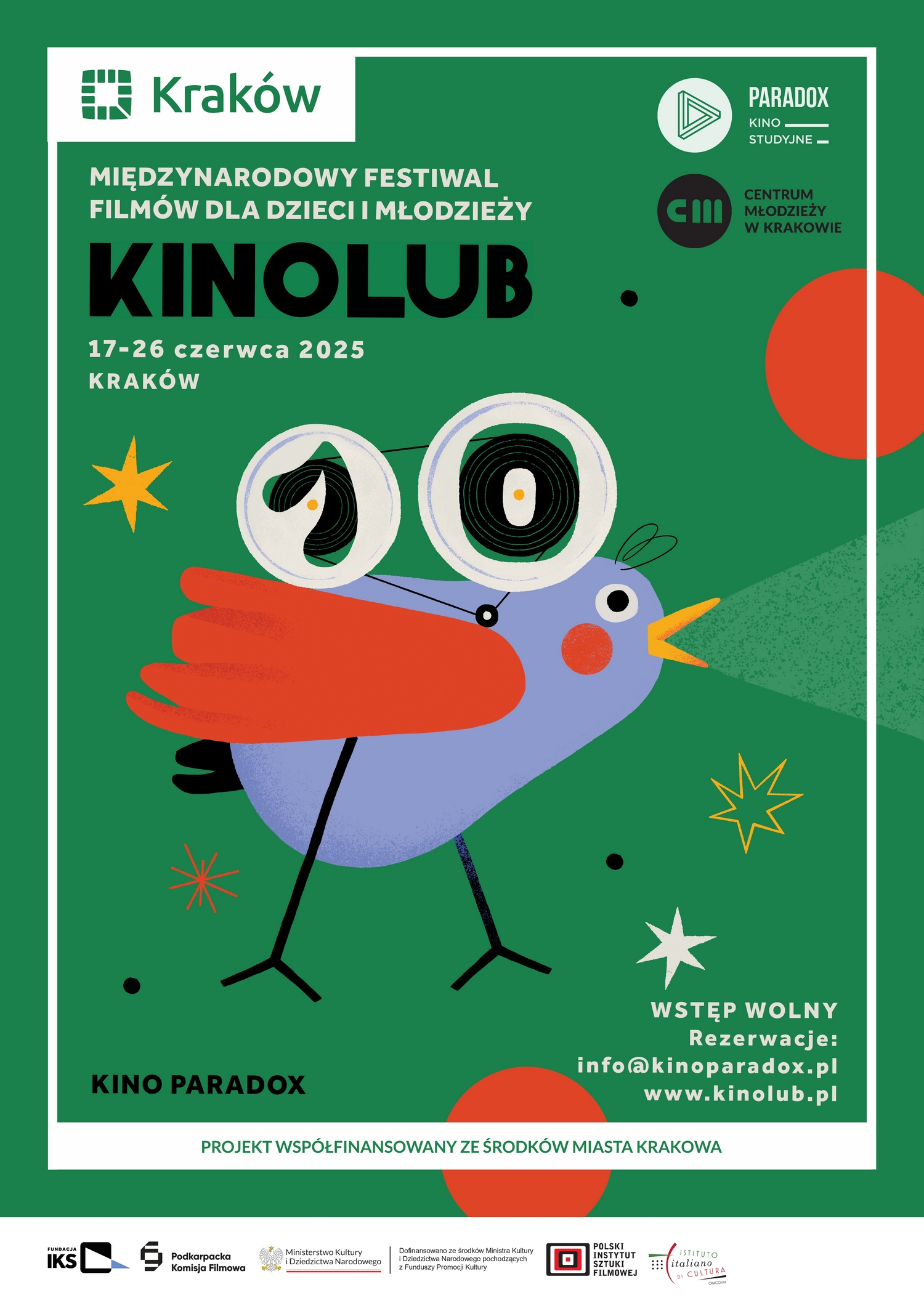 10. Międzynarodowy Festiwal Filmu dla Dzieci i Młodzieży KINOLUB - 17 - 26 czerwca