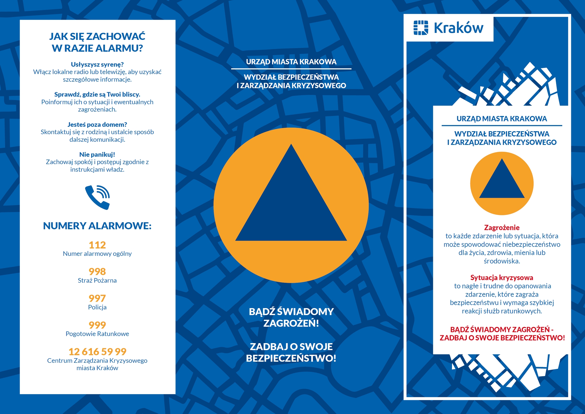 Ulotka - Świadomość zagrożenia