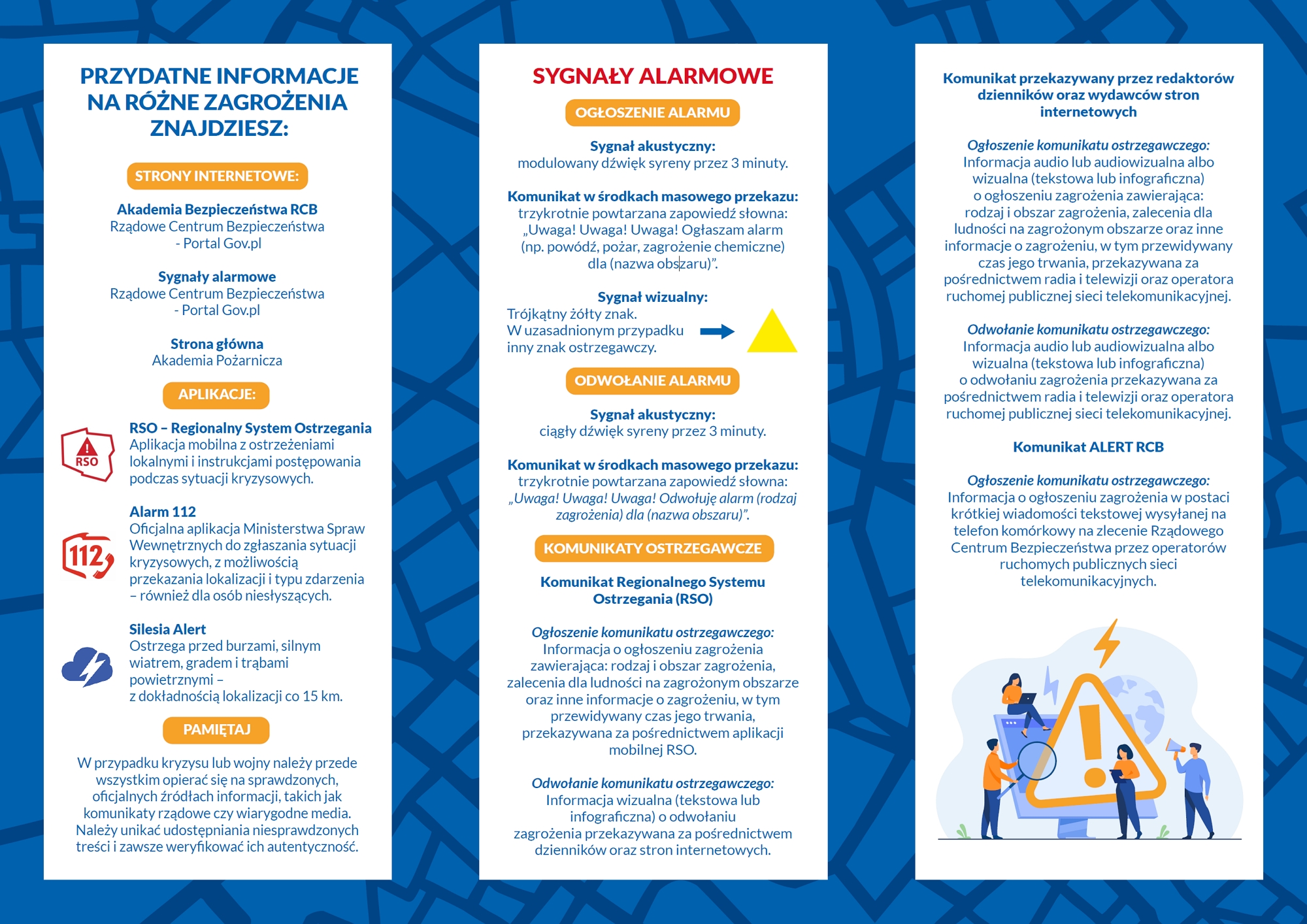 Ulotka - Świadomość zagrożenia