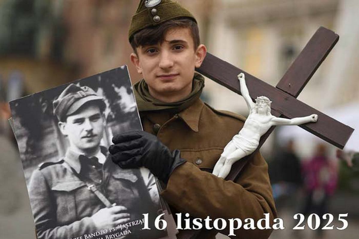 Plakat - XII Krakowskie Zaduszki za Żołnierzy Wyklętych-Niezłomnych