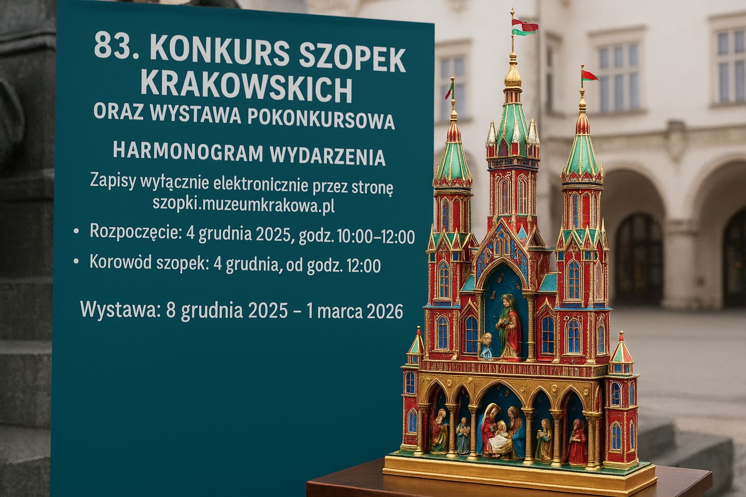 Baner - 83. Konkurs Szopek Krakowskich