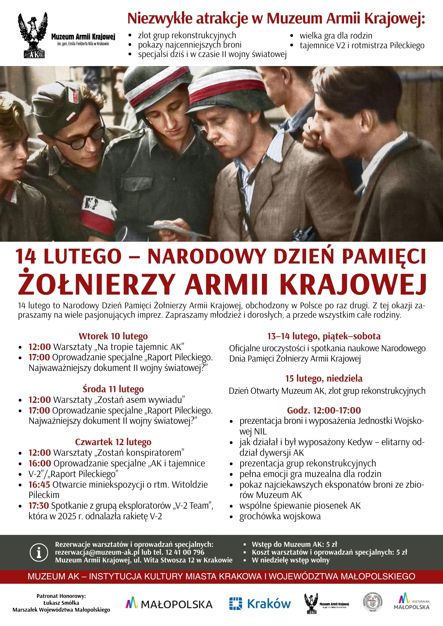 Baner: Obchody Narodowego Dnia Pamięci Żołnierzy Armii Krajowej