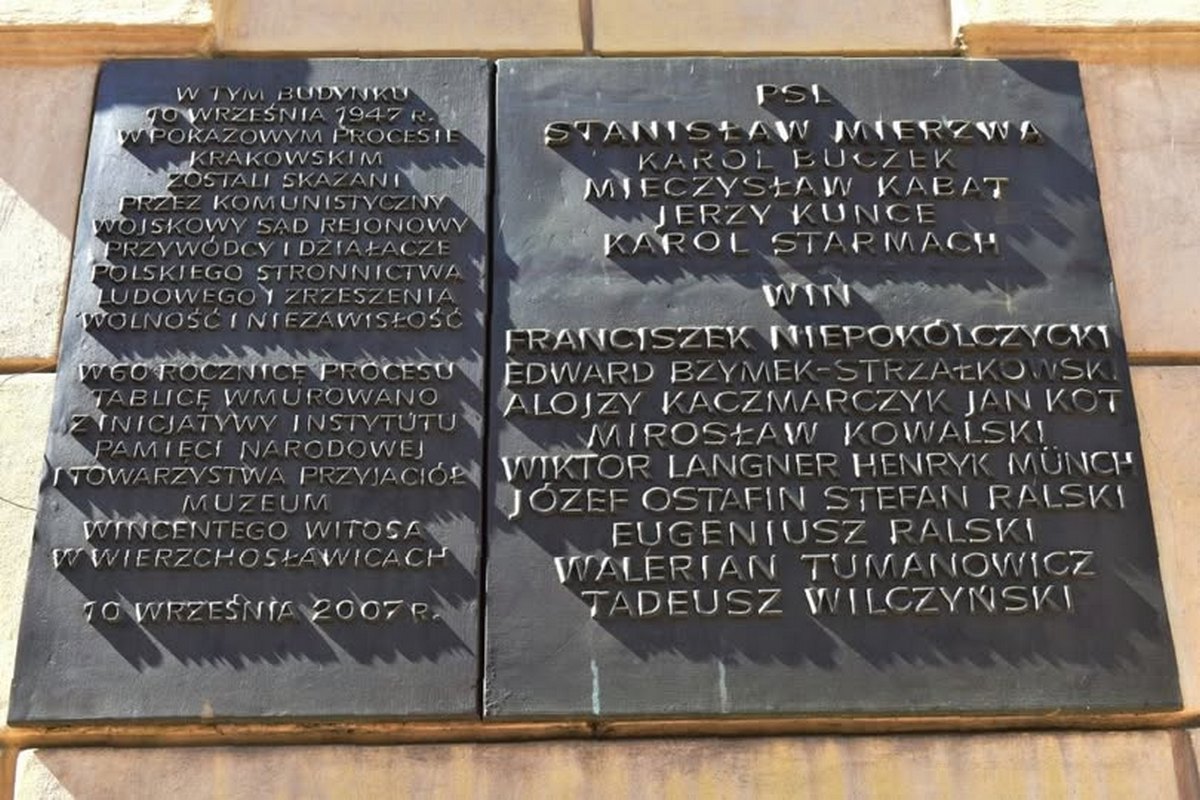 79. rocznica procesu krakowskiego